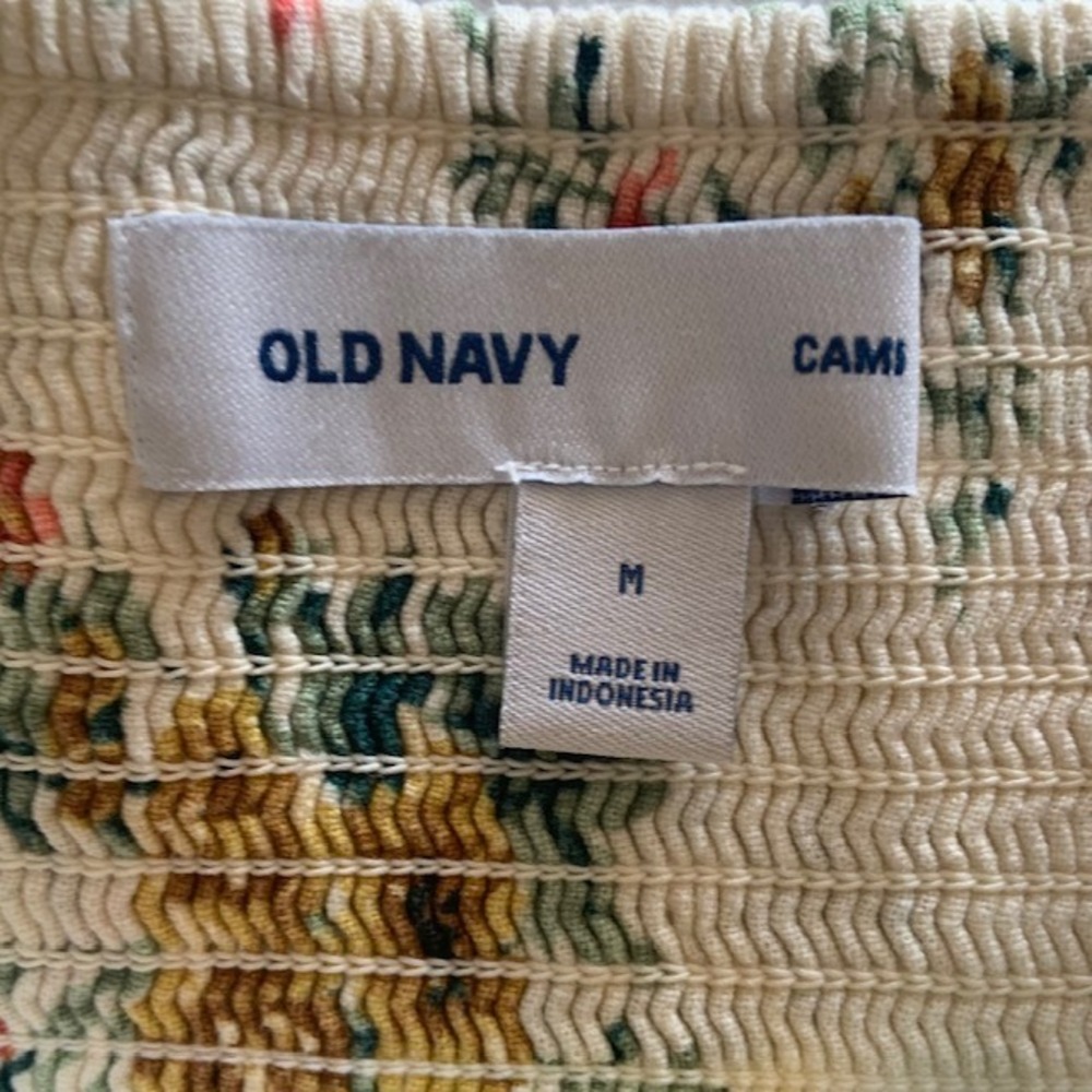 Old Navy Floral Country Cowgirl Dress M Western Prairie Linen‎ Rayon Boho EUC - Picture 8 of 12
